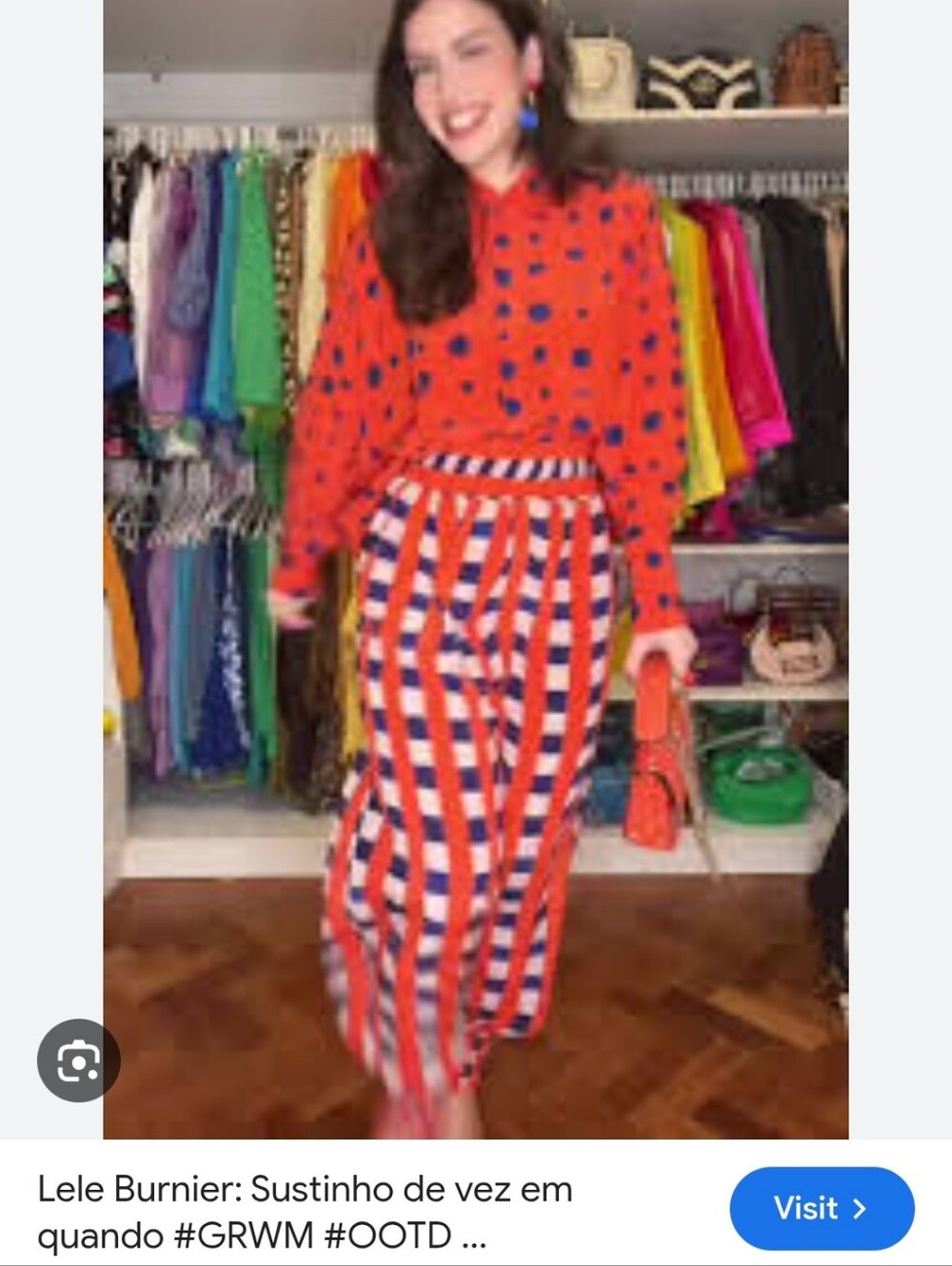 Brand New Red, Navy & White Striped Harem Pants ONLY.